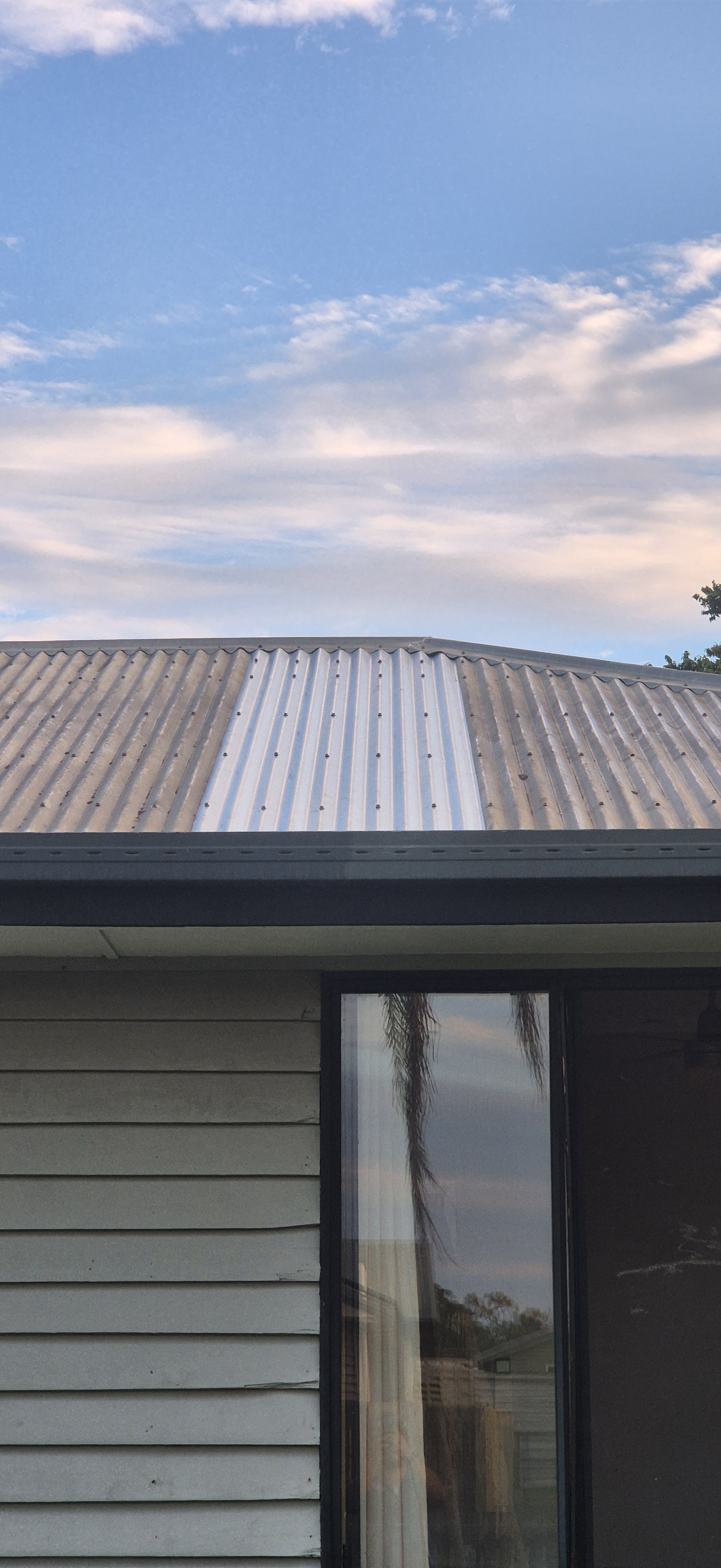 Replacement Sheet, post solar removal